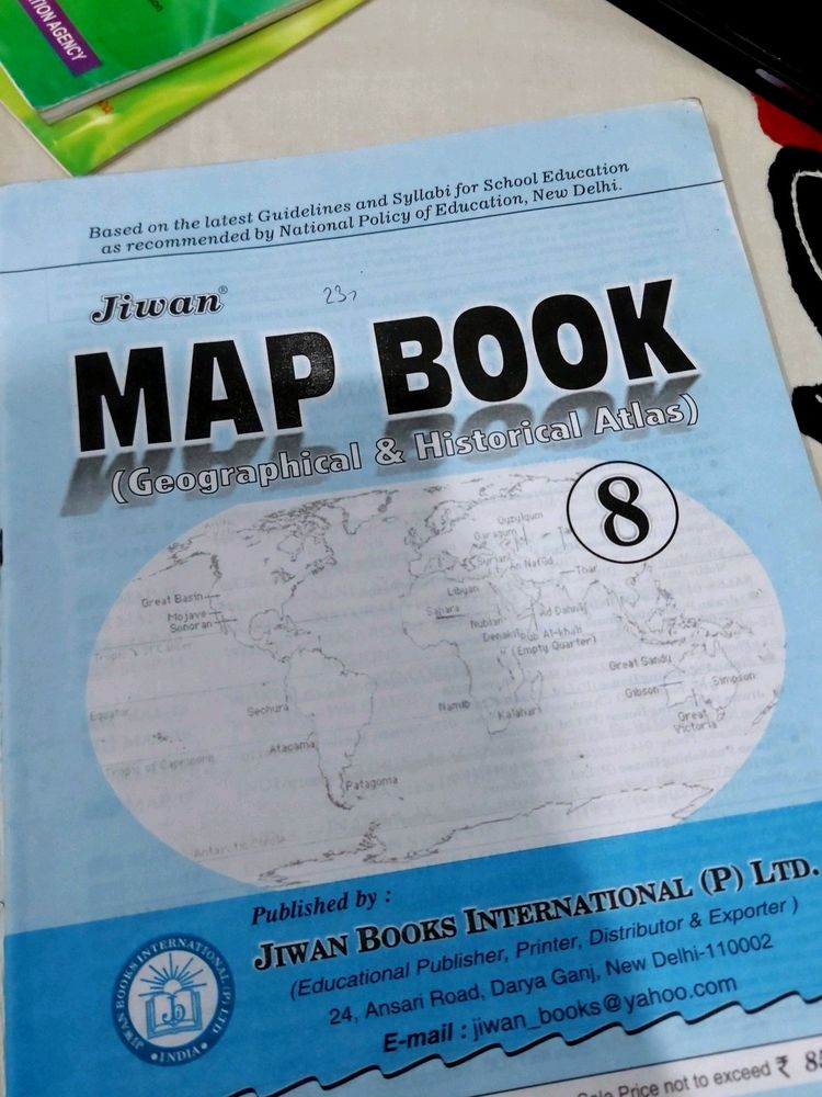 Geography Map Book