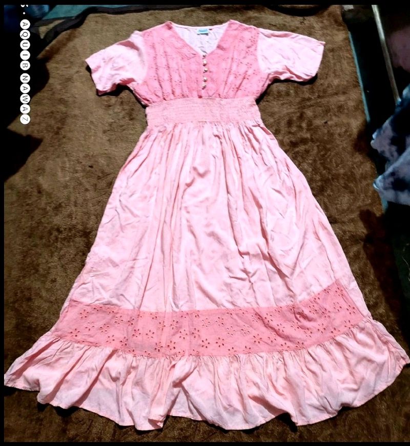 Pink Long Dress