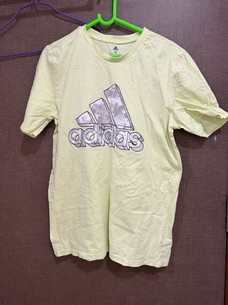 Adidas Graphic Tee yellow