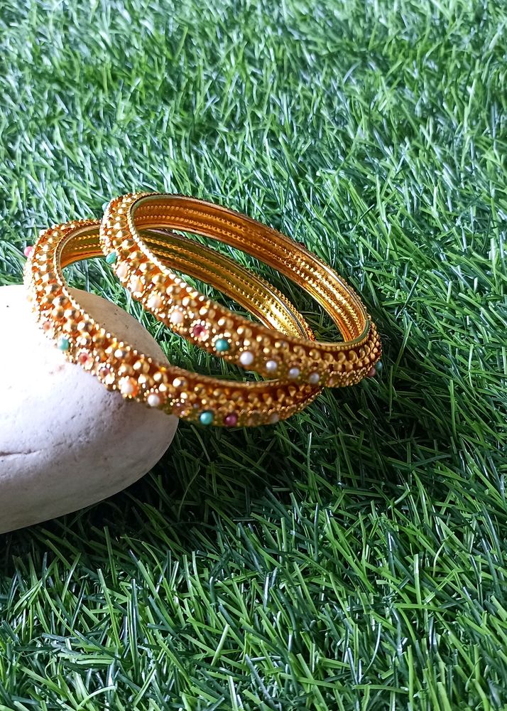 Golden South Indian Bangle