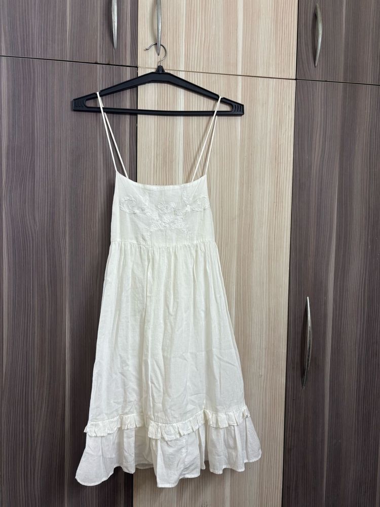 4 H&amp;M Cotton strappy dress