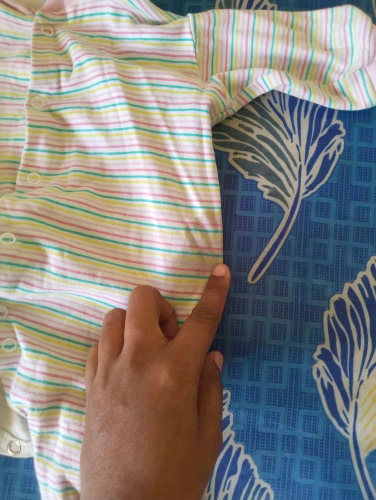 Striped Baby romper