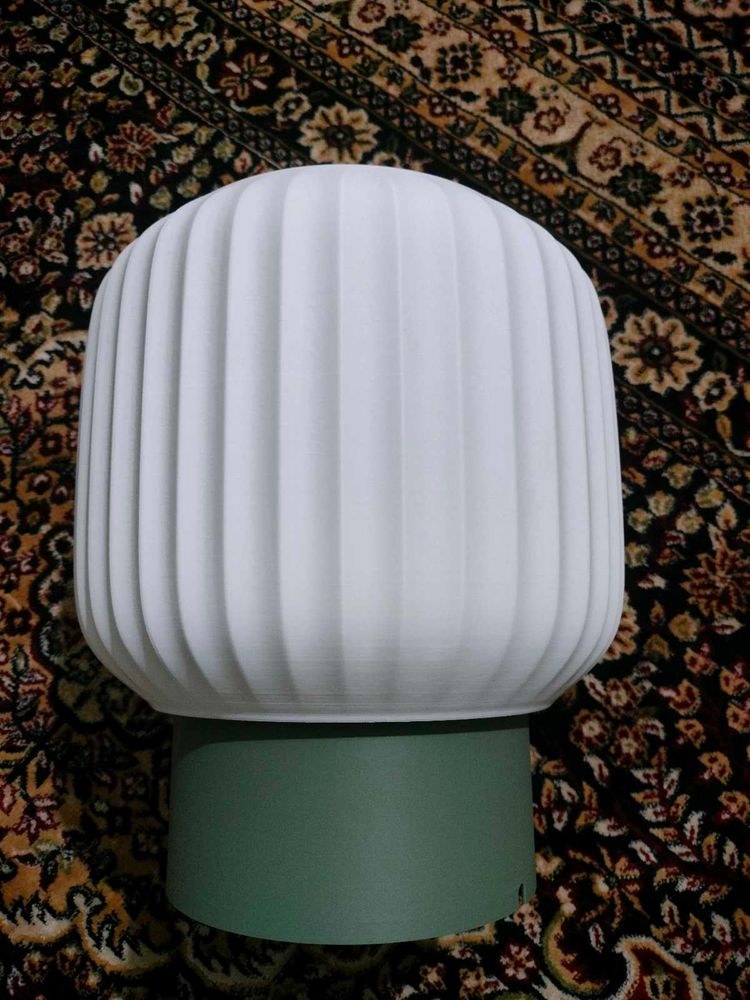 Modern Fluted Table Lamp