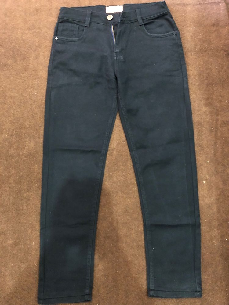 Men's Jet Black Denim Jeans