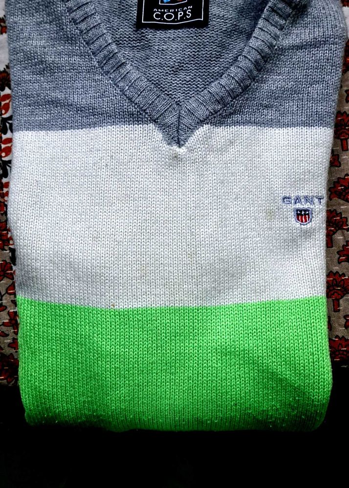 Gant Color Block Sweater Xl Size
