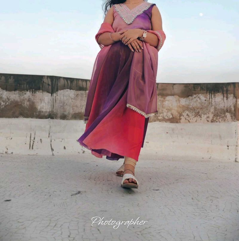 selfmade Kurta Set with Dupatta