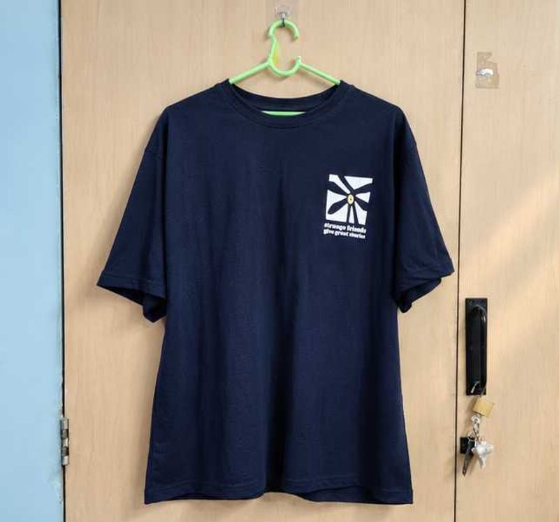 Navy Blue Graphic T-Shirt