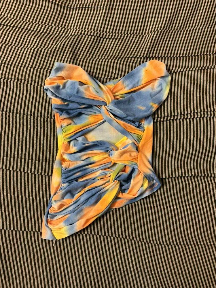 Tie-Dye Tube Top