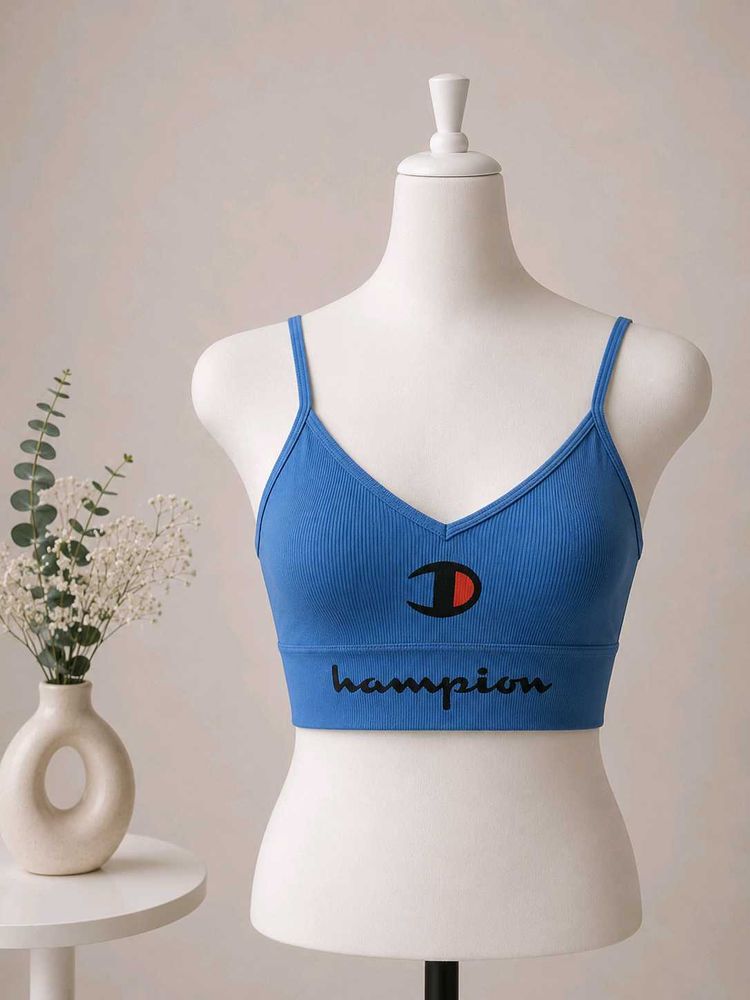 Champion Blue Sports Bra Top