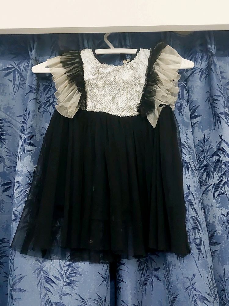 Black Frock For 2 Yrs Girl