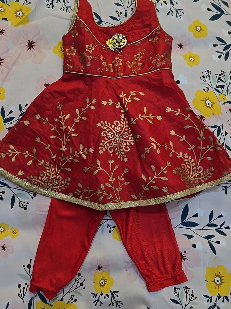 Ethnic Kurta and Pant Set for 12 to 18m