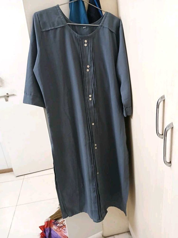 Elegant Grey Kurta