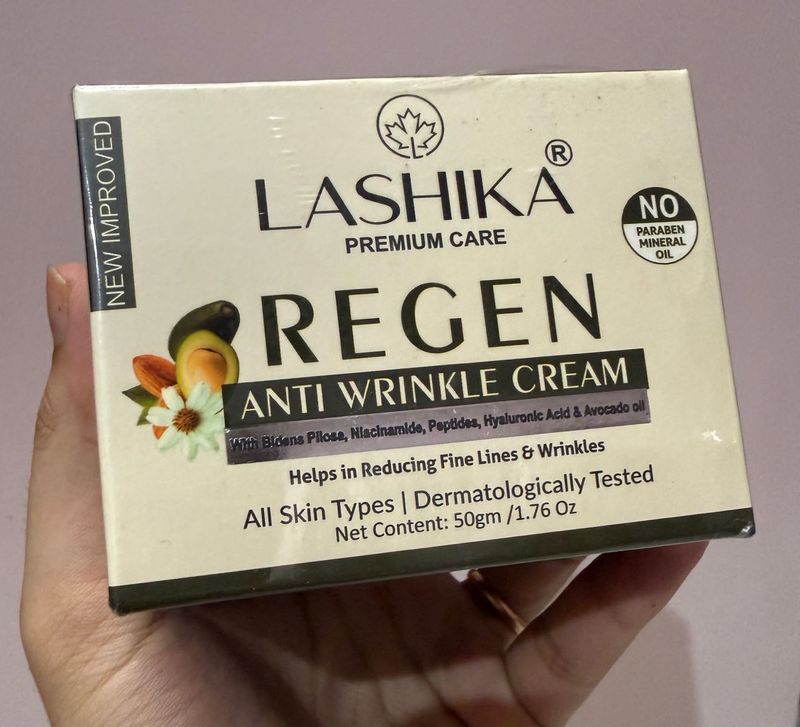 LASHIKA REGEN Anti Wrinkle Cream