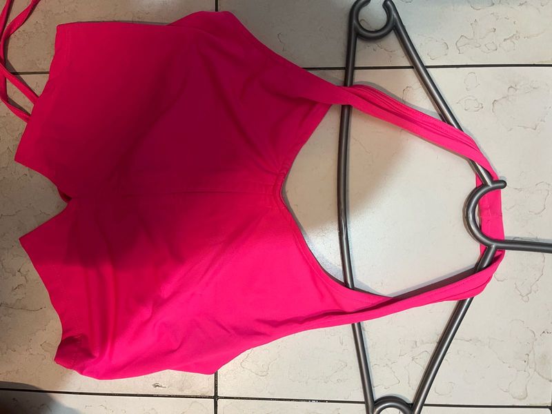 Hot Pink crop Top - Newme