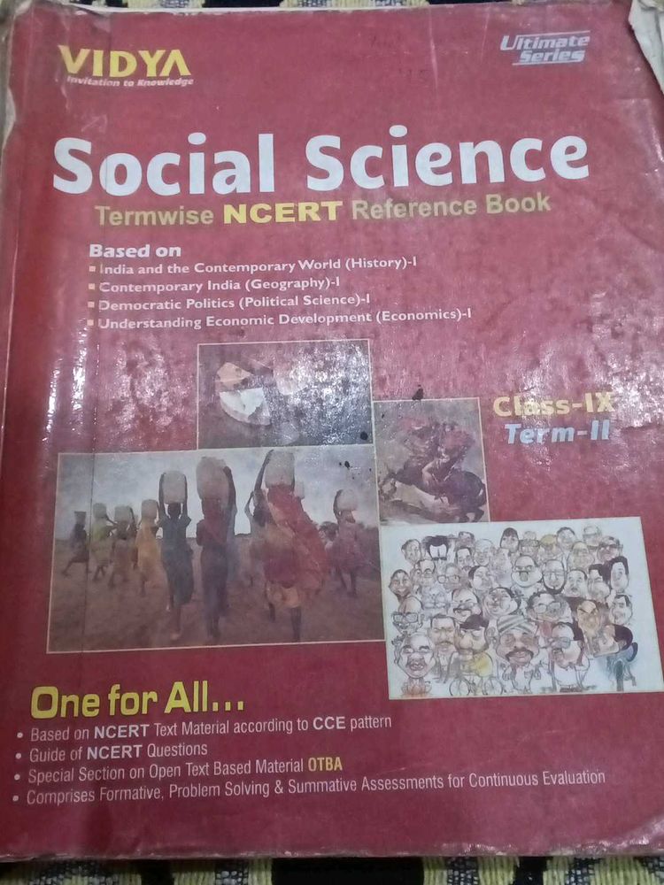 NCERT Social Science Term Reference Book class 9
