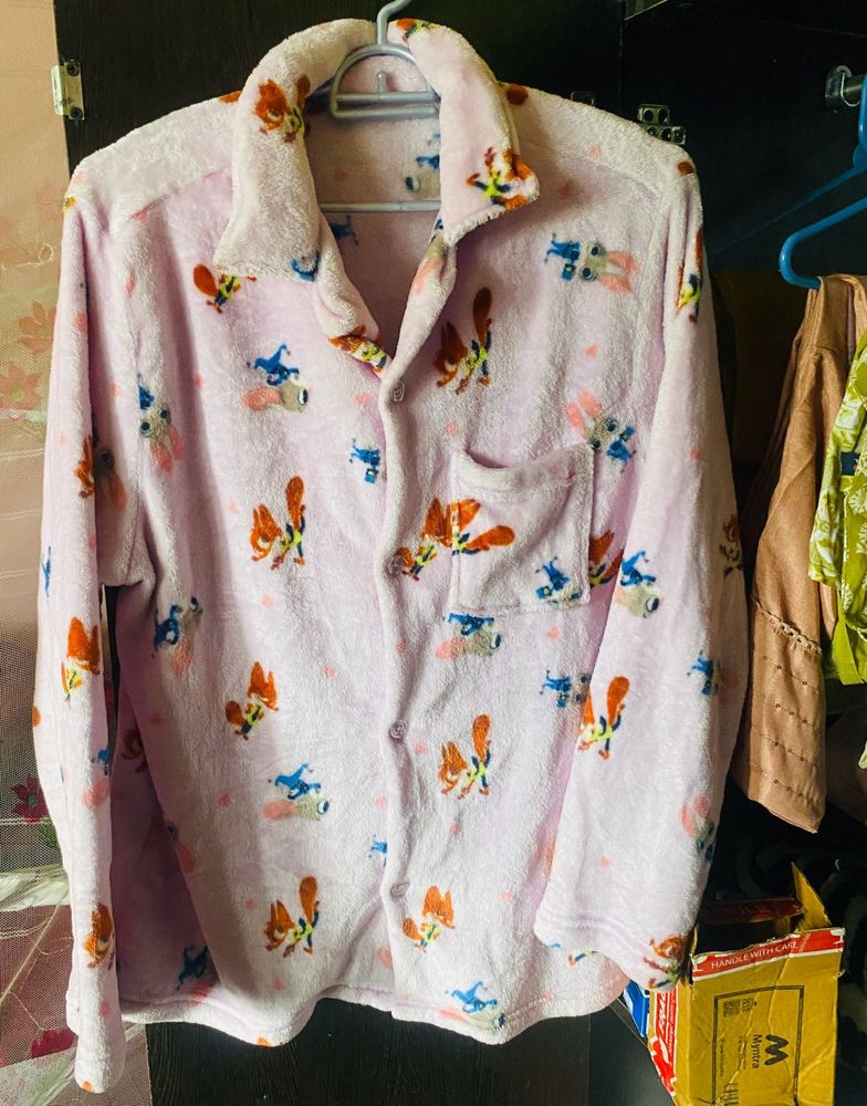 Cute Cartoon Pajama Top