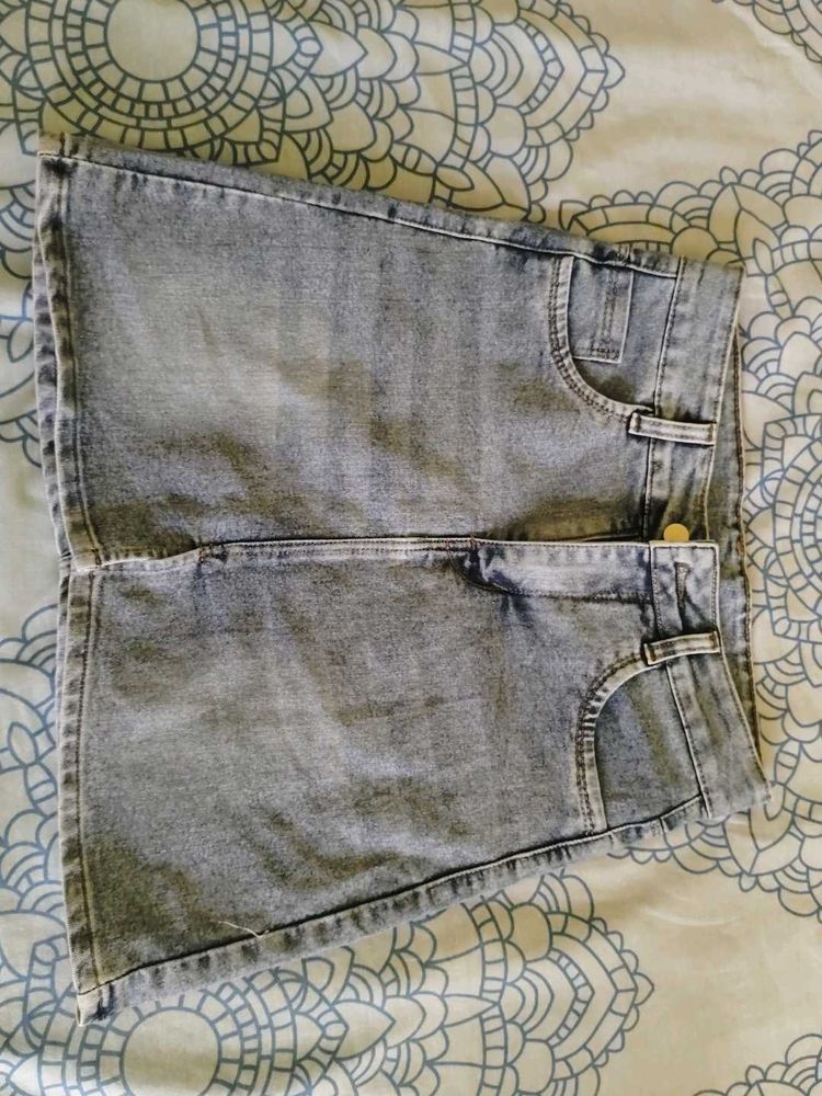 Classic Denim Skirt
