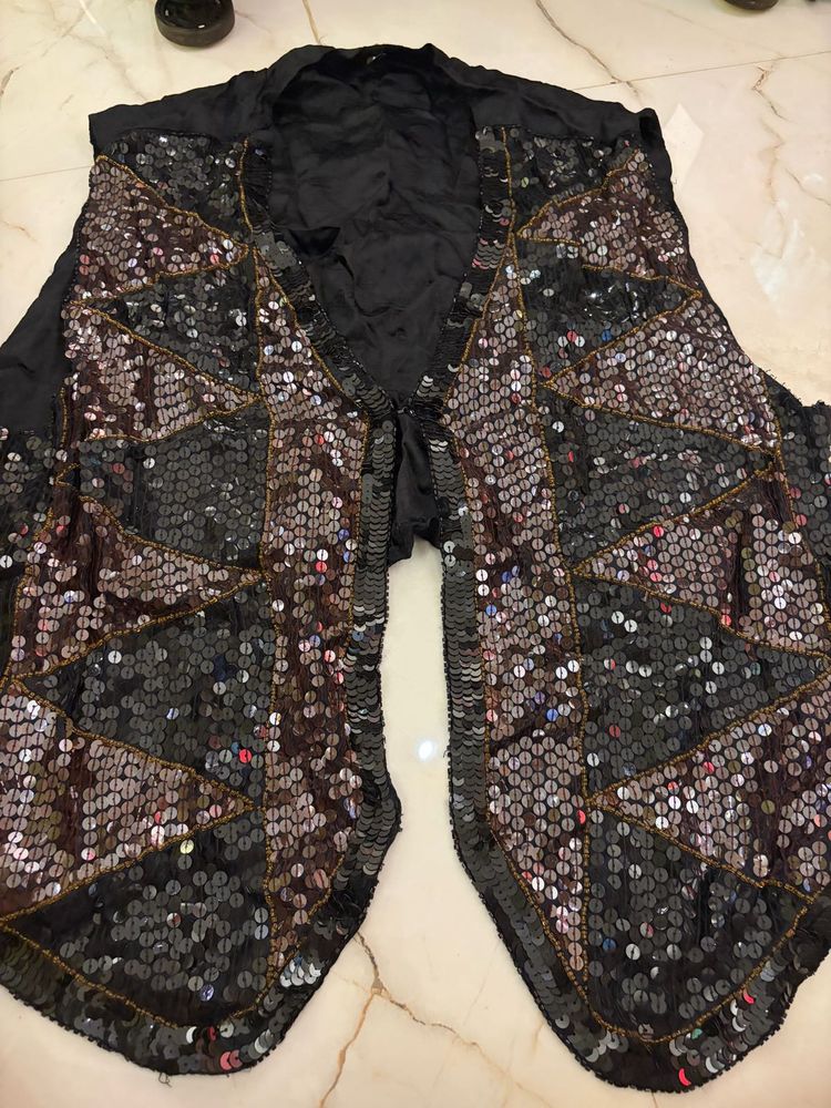 Sparkling Sequin Vest