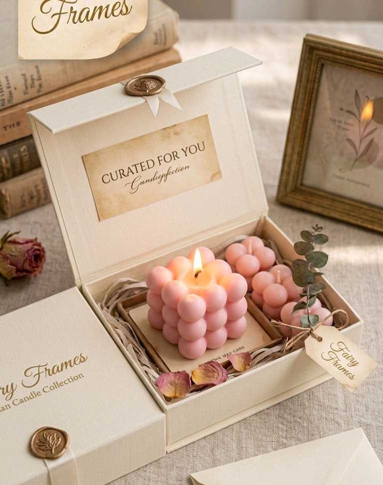 Bubble Candle Gift Set