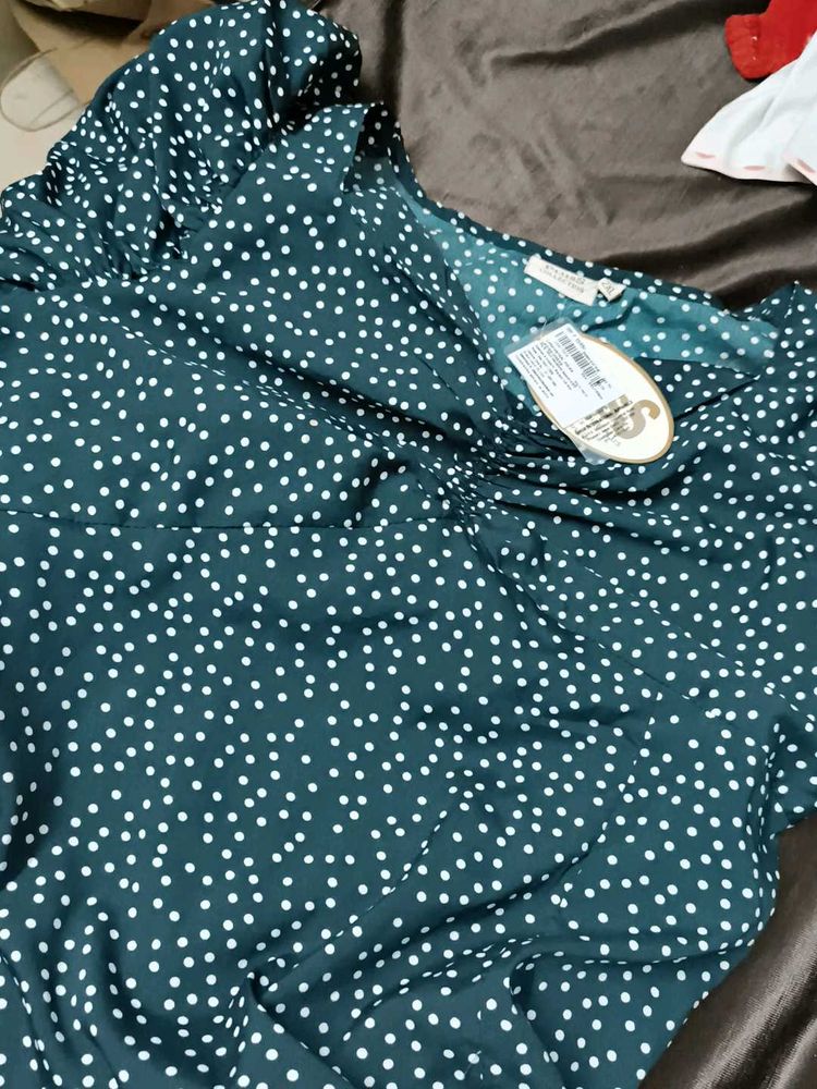 Chic Polka Dot Mini Dress