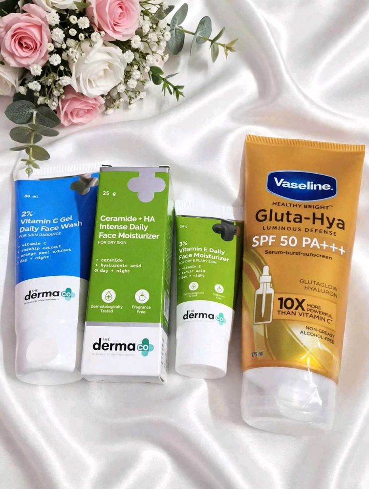 Pack of 4 The Derma Co 2% Vitamin C Gel Daily Face