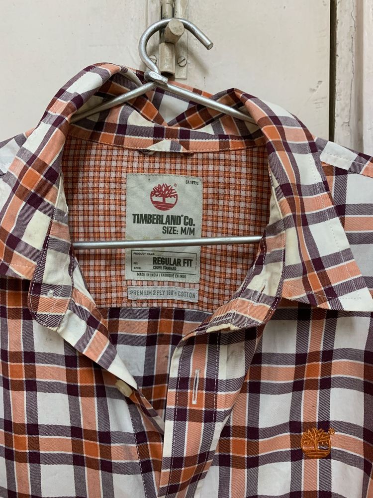 Timberland Co. Plaid Button-Down Shirt