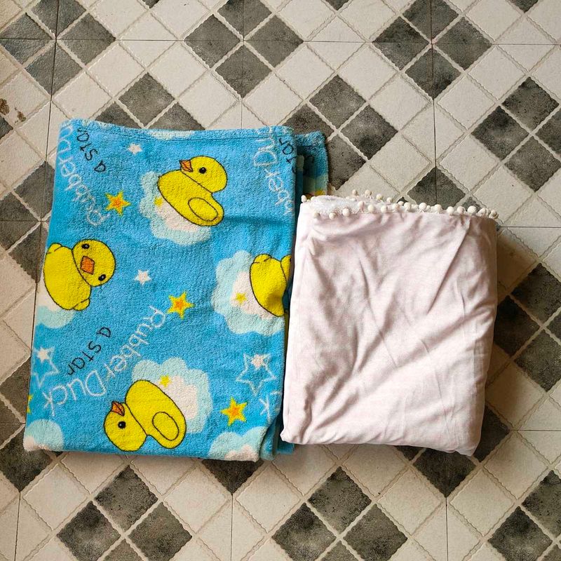 Combo 💝 2 Soft Baby Blanket Set