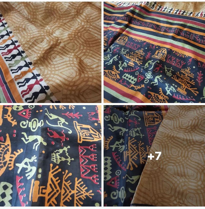Ethnic Saree with Unique Prints