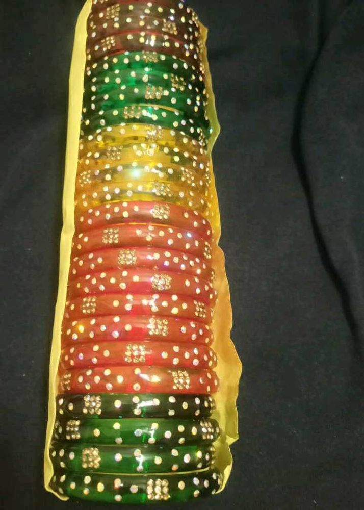 Colorful water Bangle Set