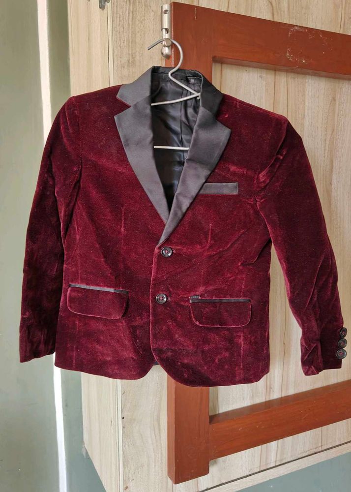 Boys' Velvet Blazer ( 2 years old)