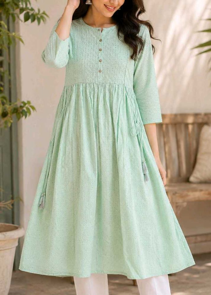 Beautiful Mint Green Kurta