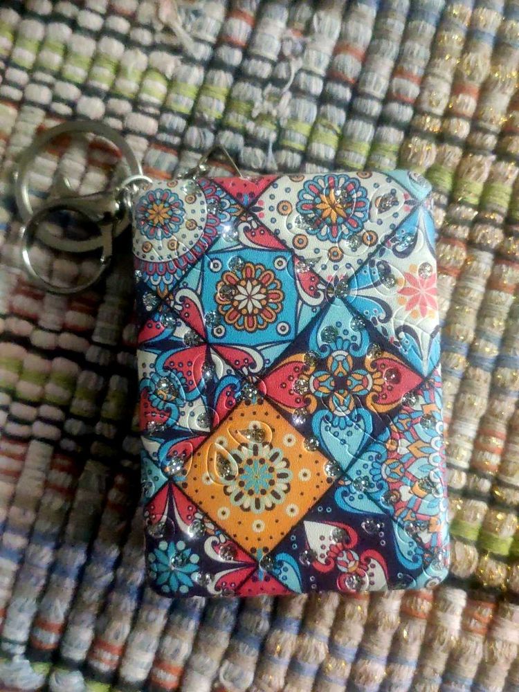 Boho Style Keychain Pouch