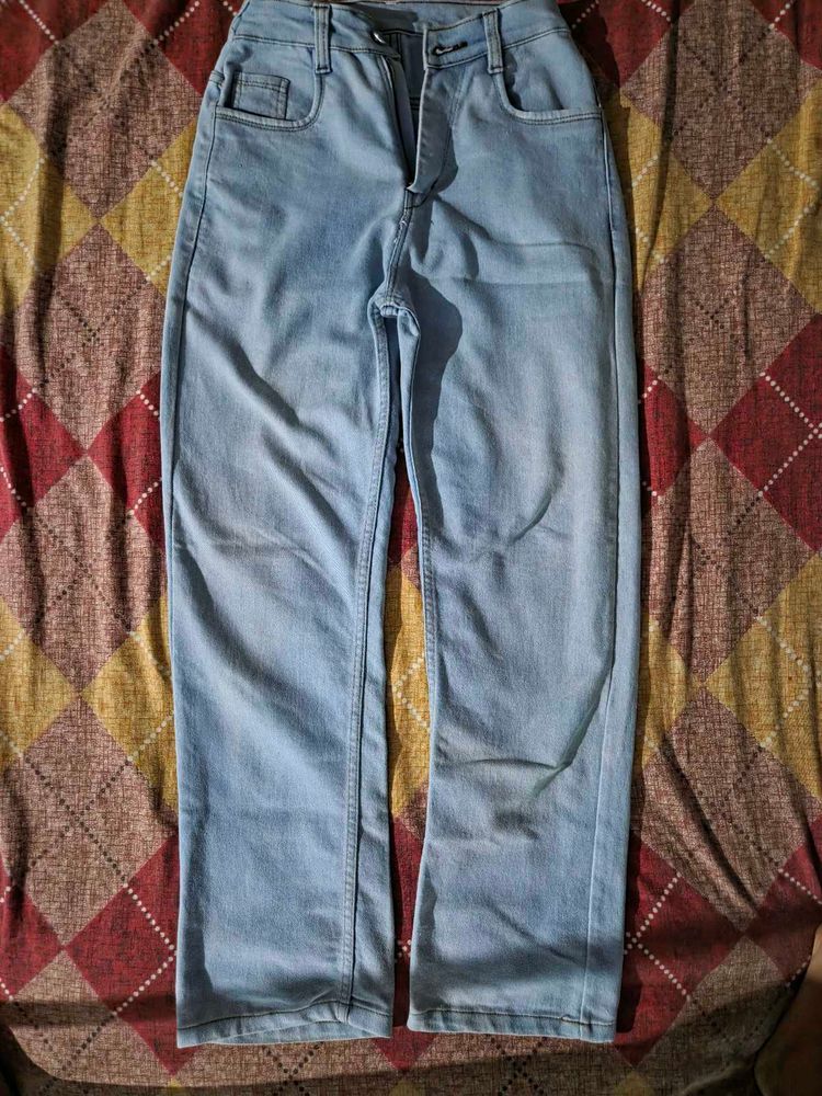 Light Wash Denim Jeans
