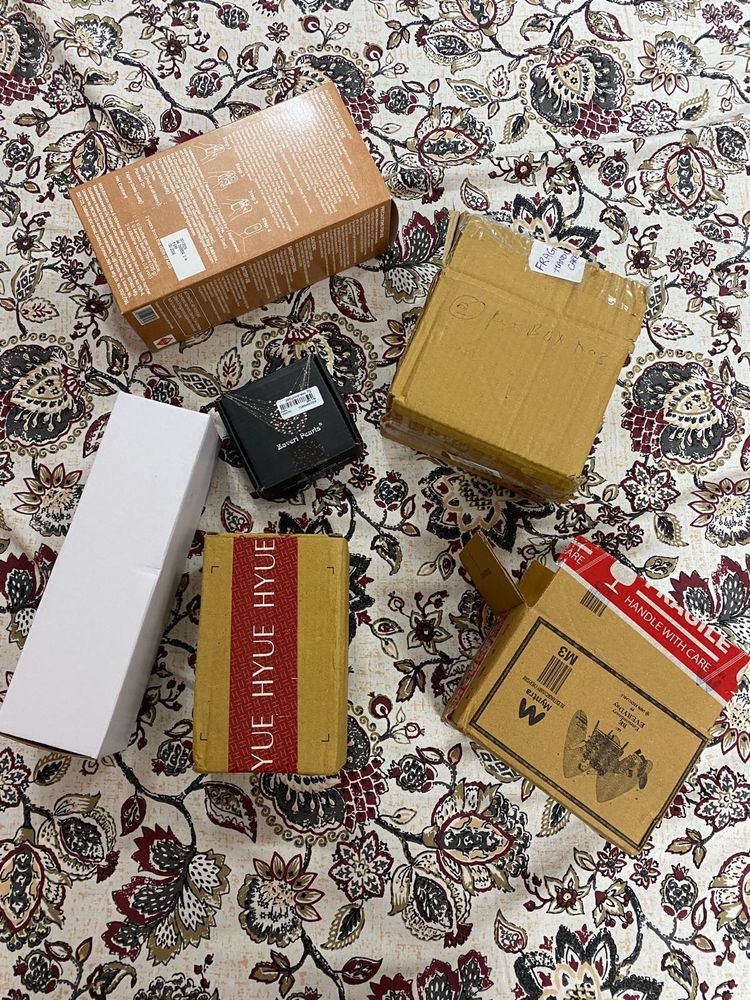 Boxes for packaging!