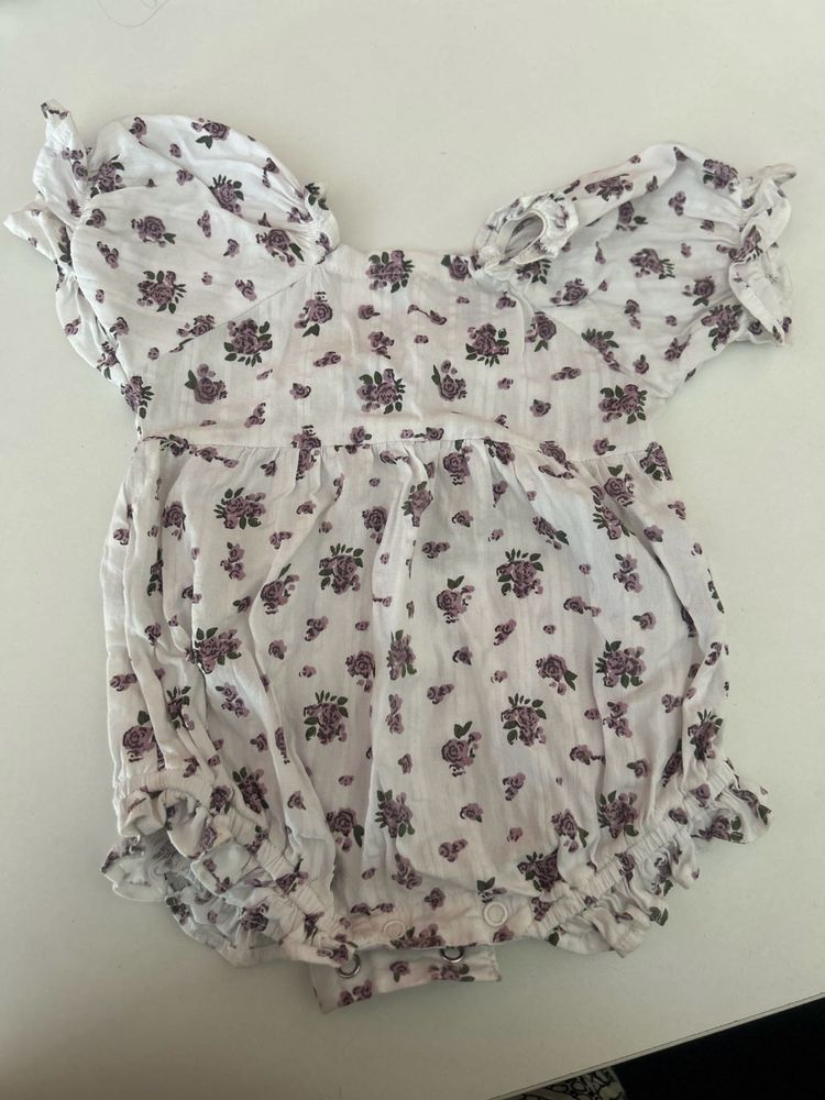 Floral Baby Romper