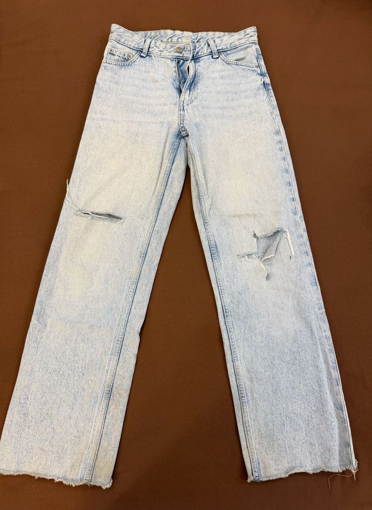 Bershka straight Leg Jeans