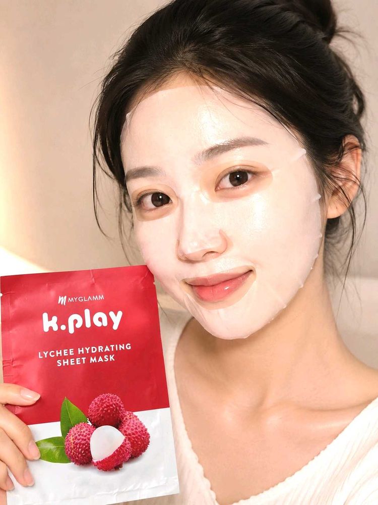 MyGlamm K.play Lychee Sheet Mask