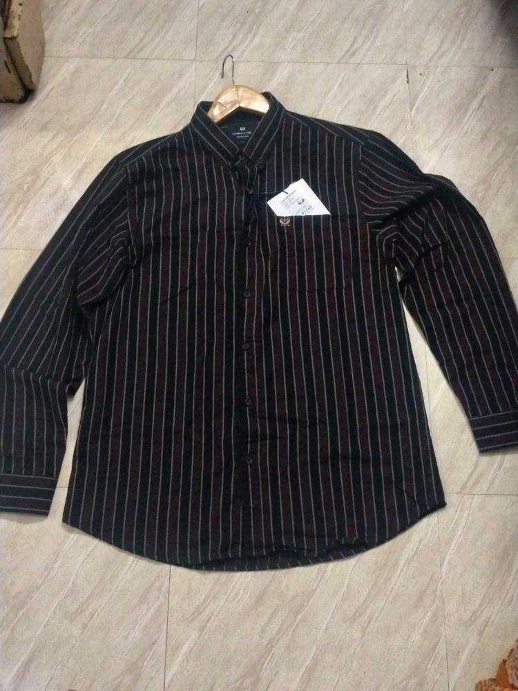 Classic Striped Men's Shirt