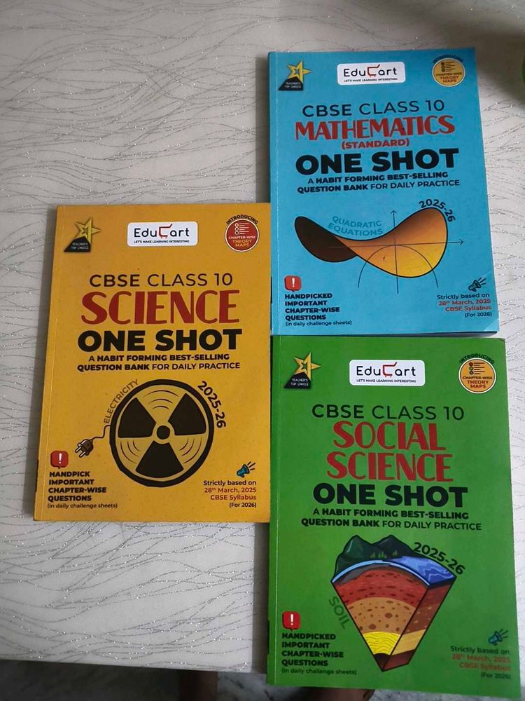 CBSE Class 10 One Shot Books Set