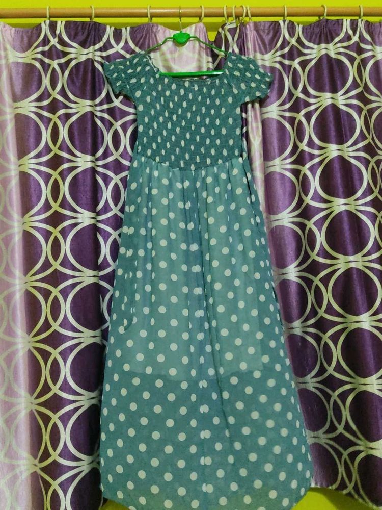 Polka Dot Maxi Dress💙