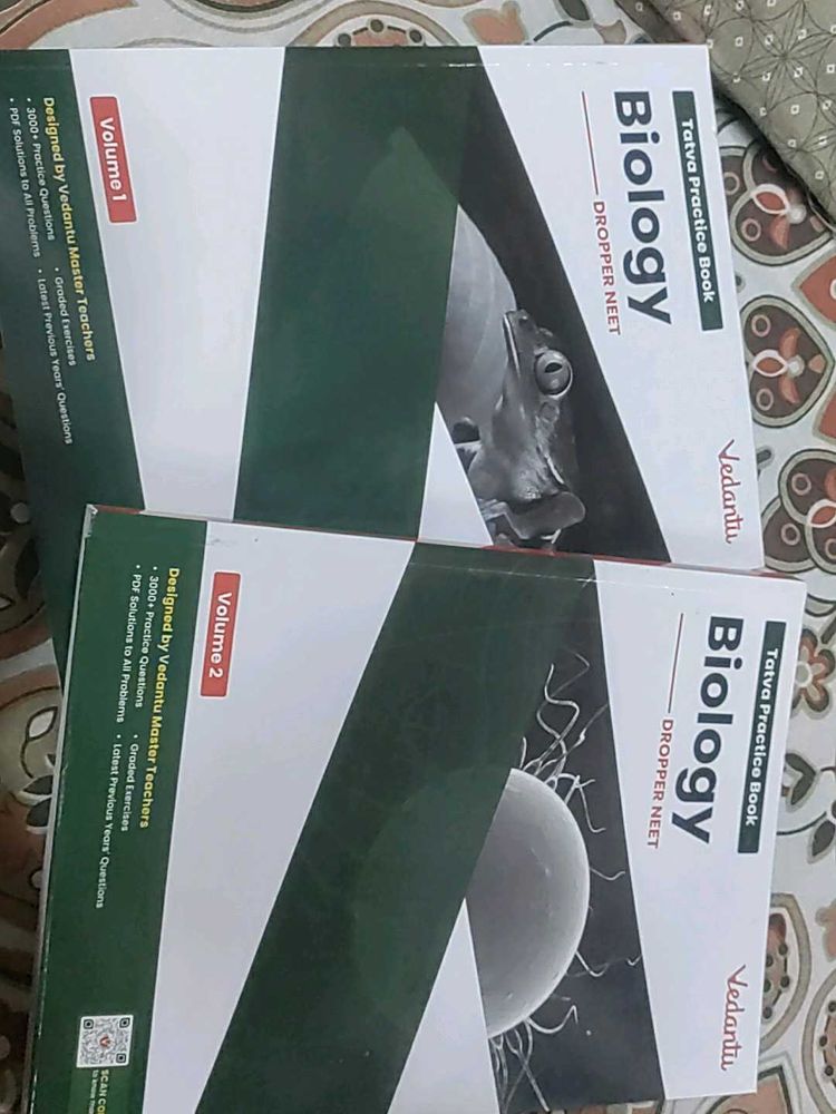 Vedantu Biology Dropper NEET Books Vol 1 &amp; 2