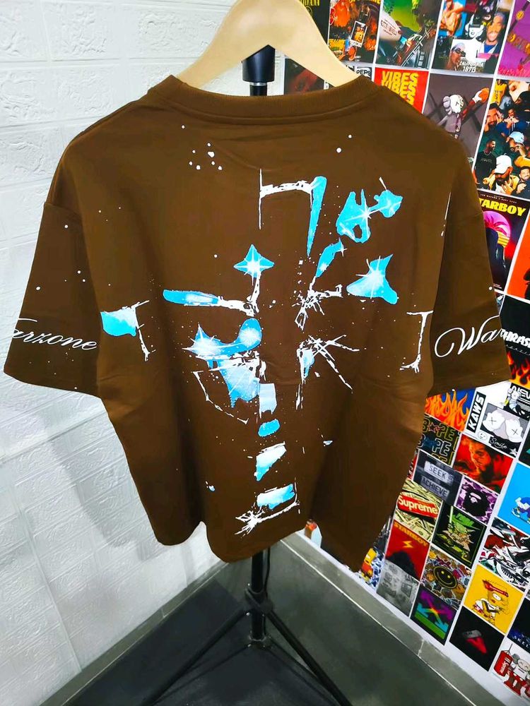 MONTEQUINTO GRAPHIC PRINTED OVERSIZE TEE 🔥🔥