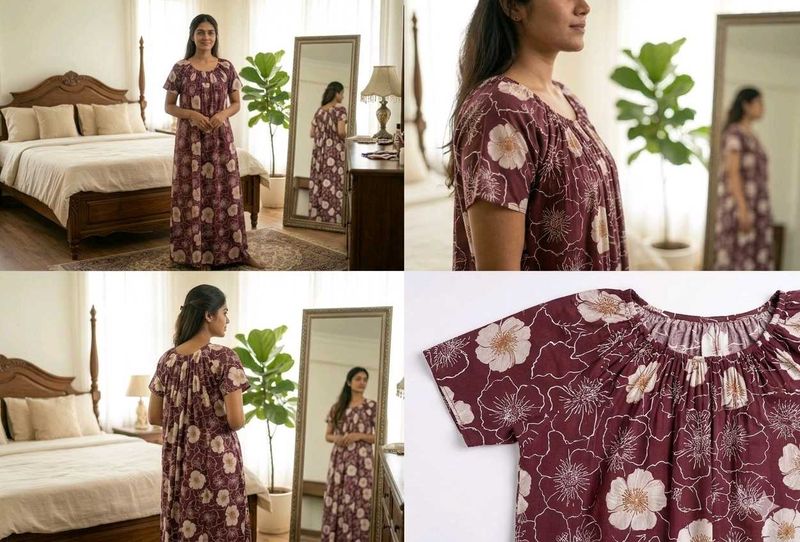 cotton nighty for womens