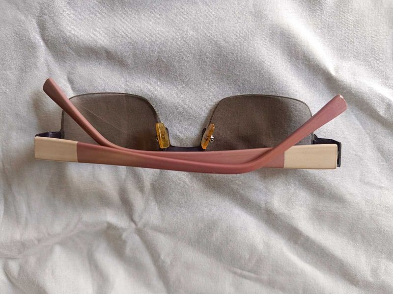 Stylish Pink &amp; Cream Sunglasses