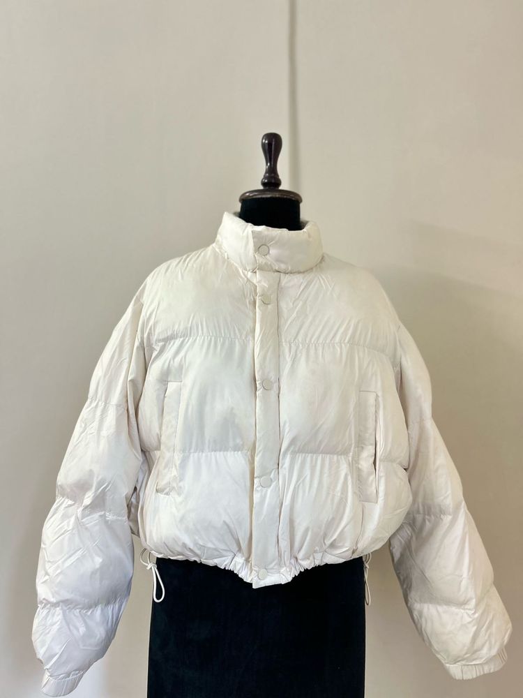 White Puffer Jacket