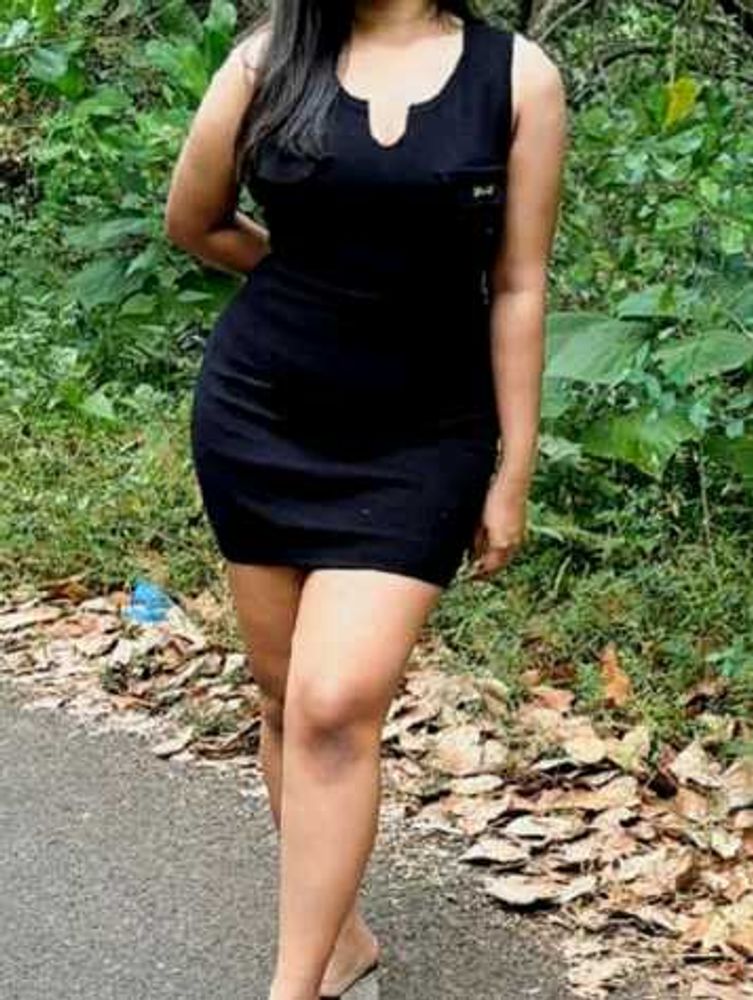 Ribbed Stylish Black Sleeveless Dress