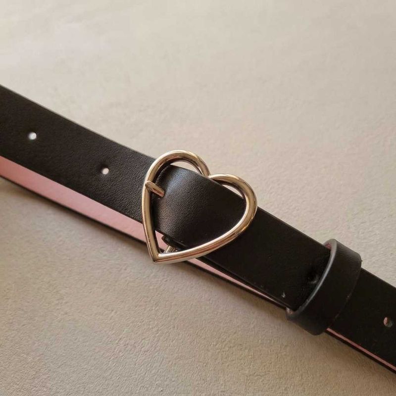 Heart Buckle Belt