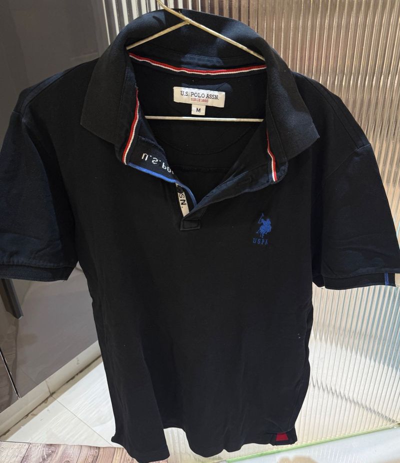 Men's US Polo Assn Black t-shirt