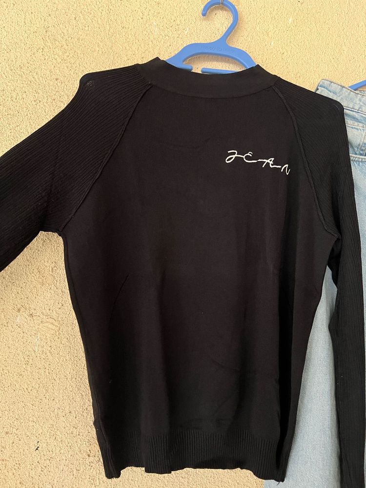Black Long Sleeve Sweater