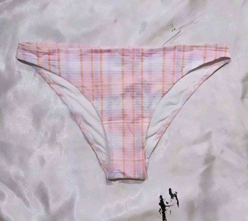 new Pink Plaid panty